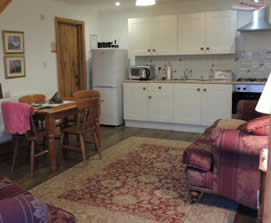 Wild Acre Cart Lodge Kitchen